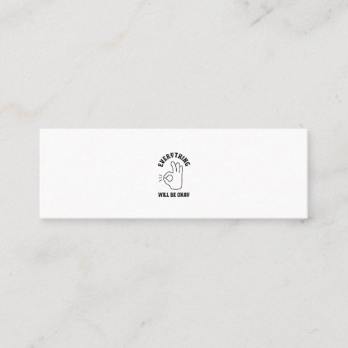 Covid Safe Clean Hands All Seeing Eye Canvas Pr Mini Business Card