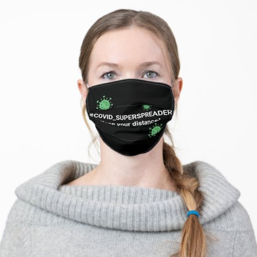 Covid Superspreader Face Mask with Filter Slot