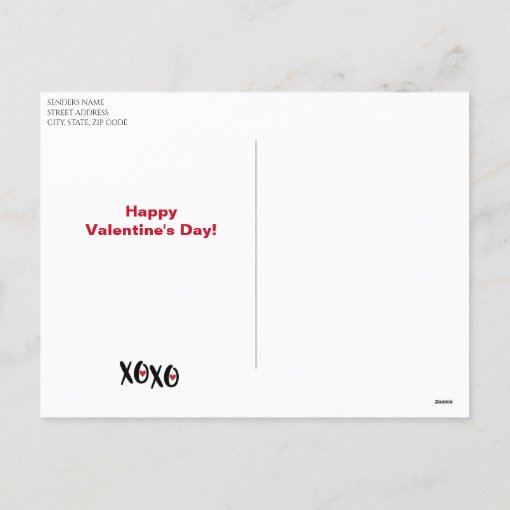 Covid Vaccinated Kisses Hugs Valentine Holiday Postcard Zazzle