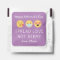 Covid Valentine Emoji Hand sanitizer - Purple