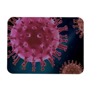 Covid Virus Biology Magnet