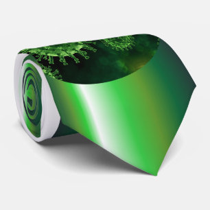 Covid Virus Biology Neck Tie