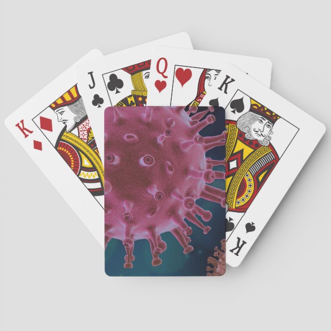 Covid Virus Biology Poker Cards (Back)