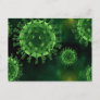 Covid Virus Pathogen Infection Postcard