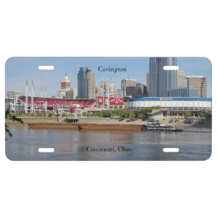 Covington & Barge license plate