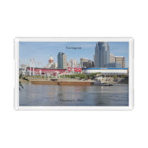 Covington & Barges acrylic tray