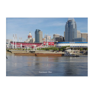 Covington & Barges acrylic wall art