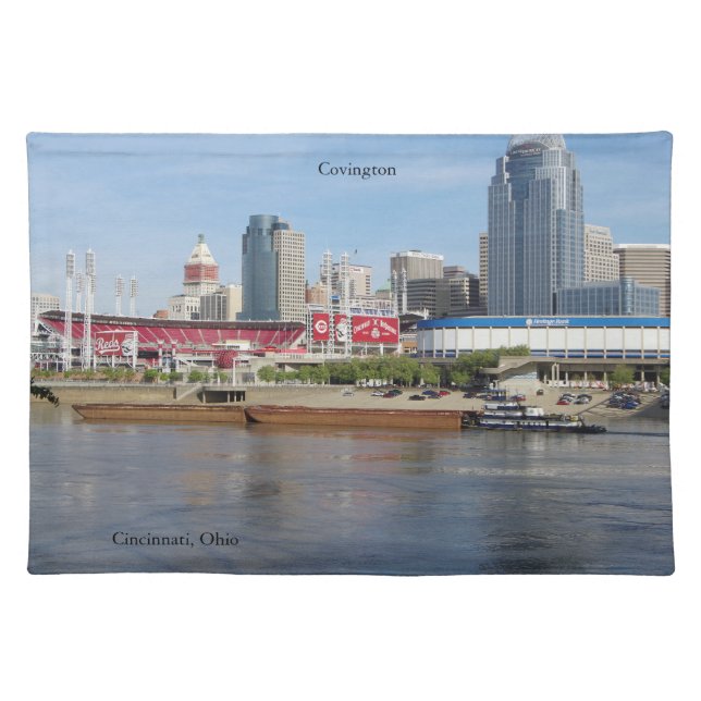Covington & Barges cloth placemat (Front)