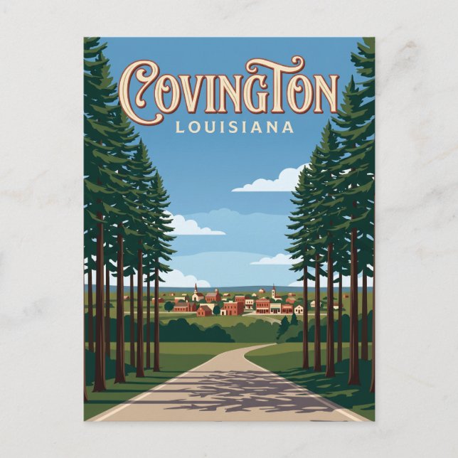 Covington USA Postcard (Front)