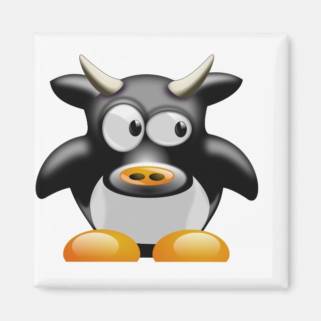cow-158552_1280 magnet (Front)