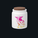 Cow 15 candy jar<br><div class="desc">Lady Cow</div>
