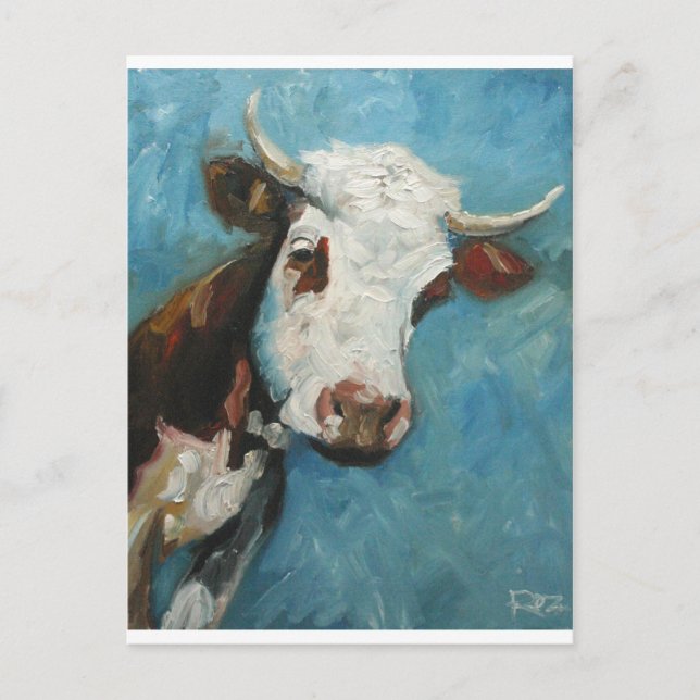 cow#19 postcard (Front)