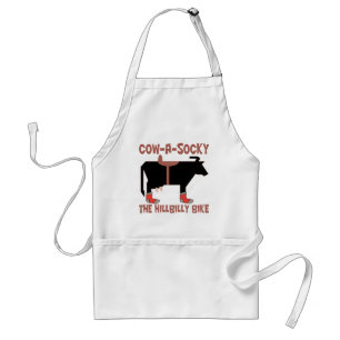 Cow A Socky Adult Apron
