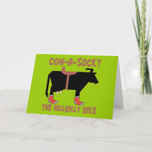 Cow A Socky Card