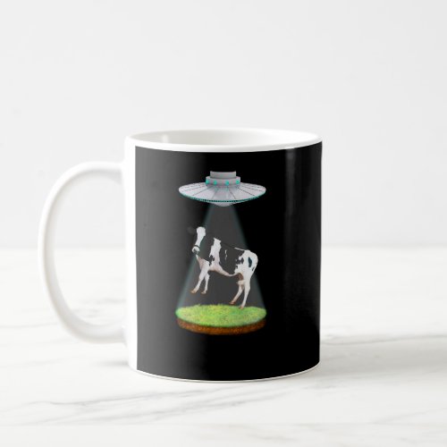 Cow Abduction Ufo Alien Animals Abducted By Ufo Sp Coffee Mug