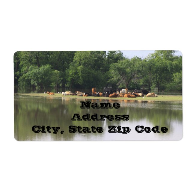 Cow Address Labels (Front)