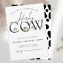 cow all age boy birthday  invitation