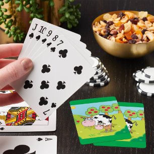 Cow And Calf Poker Cards
