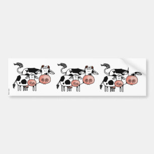 cow and calf scrapbook sticker