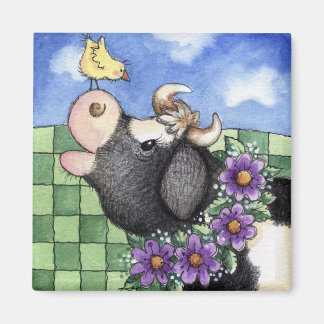 Cow and Chick - Magnet