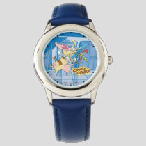 Cow and Chicken Hug Graphic Watch