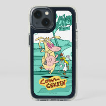 Cow and Chicken Running Graphic Speck iPhone 13 Case