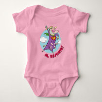 Cow and Chicken Super Cow Al Rescate! Baby Bodysuit