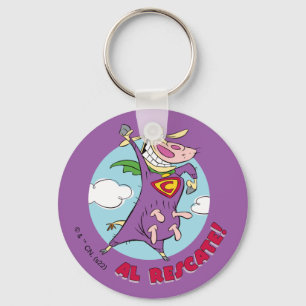 Cow and Chicken Super Cow Al Rescate! Keychain