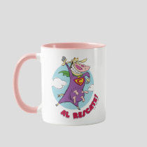 Cow and Chicken Super Cow Al Rescate! Mug