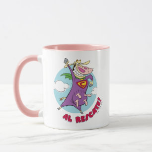 Cow and Chicken Super Cow Al Rescate! Mug