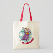 Cow and Chicken Super Cow Al Rescate! Tote Bag