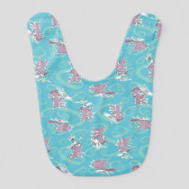 Cow and Chicken Super Cow Pattern Baby Bib