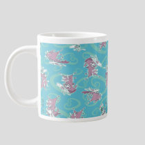 Cow and Chicken Super Cow Pattern Giant Coffee Mug