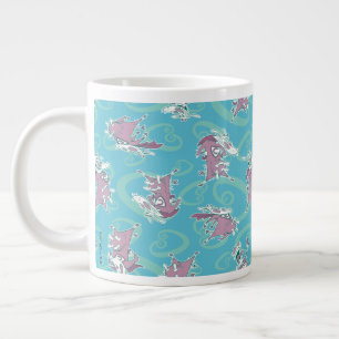 Cow and Chicken Super Cow Pattern Giant Coffee Mug