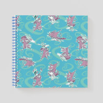 Cow and Chicken Super Cow Pattern Notebook