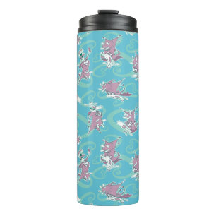 Cow and Chicken Super Cow Pattern Thermal Tumbler