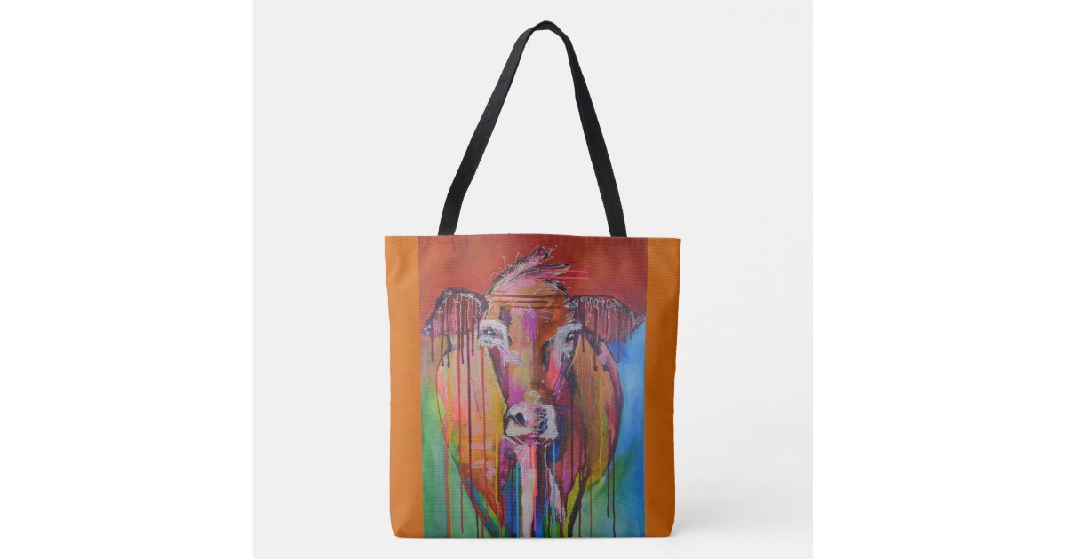 Cow and Horse Tote Bags | Zazzle