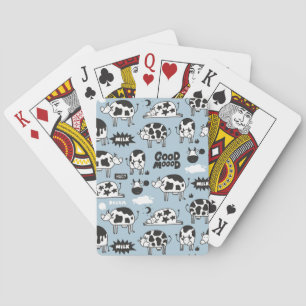 Cow and milk poker cards