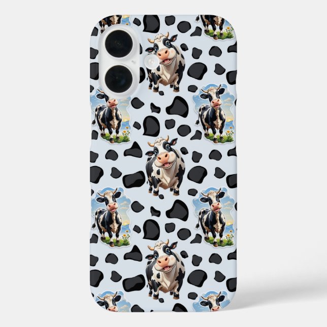 Cow Animal Pattern Design  Case-Mate iPhone Case (Back)