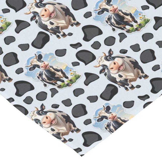 Cow Animal Pattern Design  Short Table Runner (Creator Uploaded)