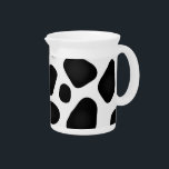 Cow animal pattern ticket beverage pitcher<br><div class="desc">Pichet with a pattern that matches him perfectly</div>