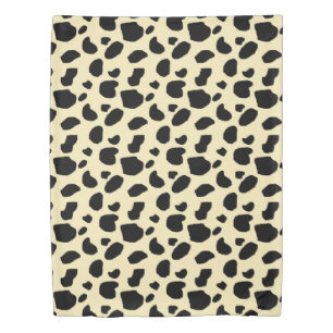 Cow Animal Skin Colour Pattern Design  Duvet Cover