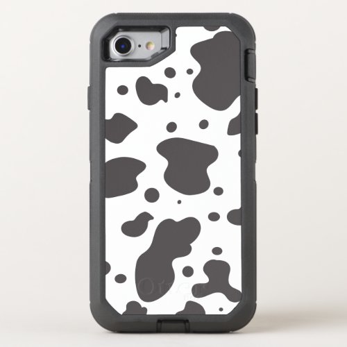 Cow Animal Spots OtterBox Defender iPhone SE87 Case