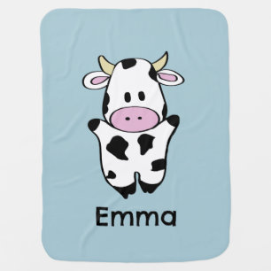 Cow Baby Blanket