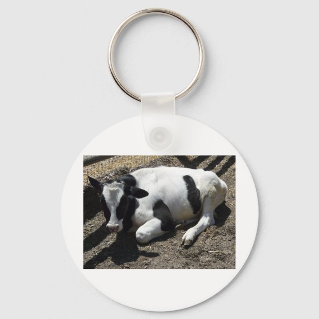 cow,baby keychain (Front)