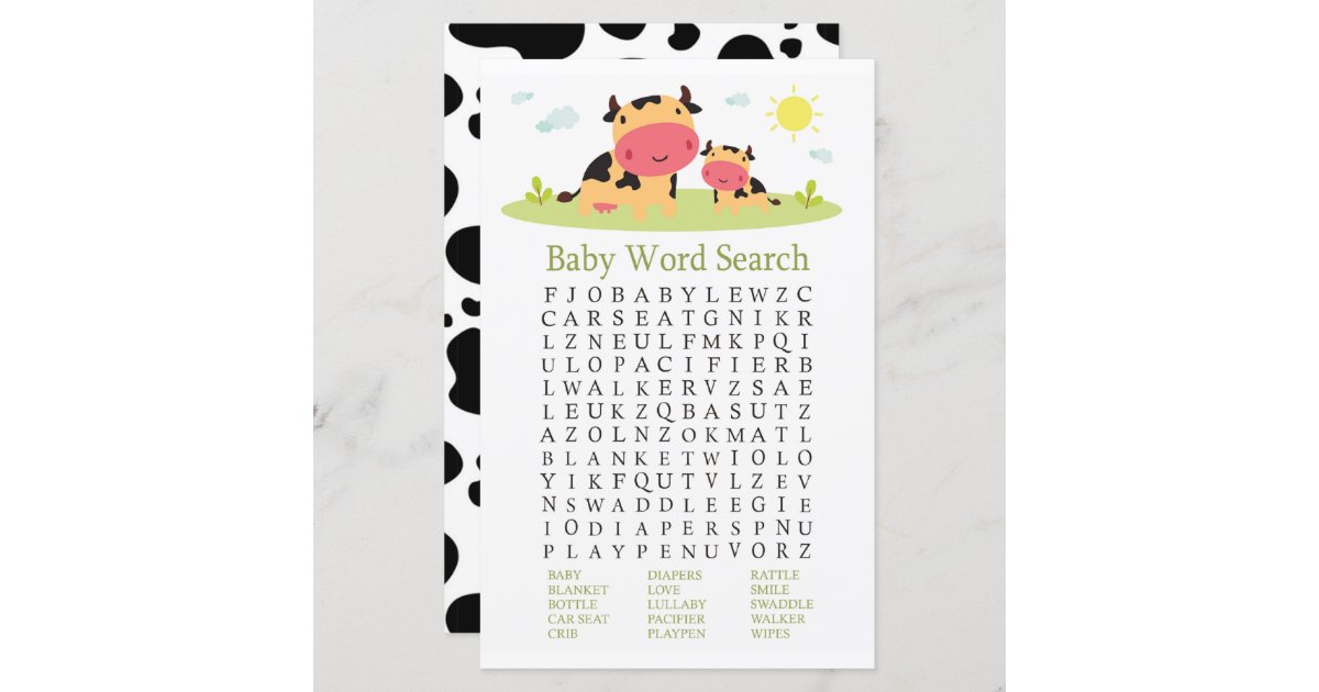 cow-baby-shower-word-search-game-zazzle