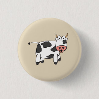 Cow Badge Pinback Button