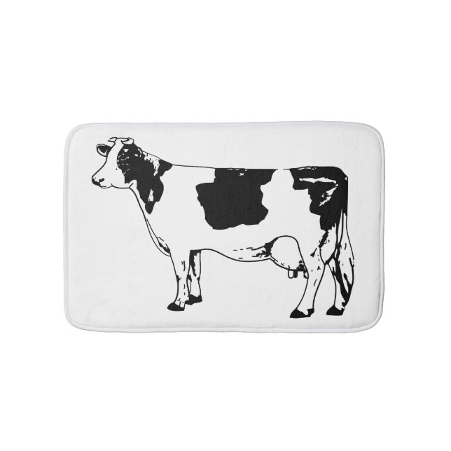 Cow Bathroom Mat (Front)