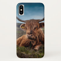 Cow Beef Scotland Highland iPhone Case
