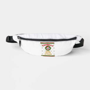 Cow Bells Ring are you Listening Christmas Funny C Fanny Pack